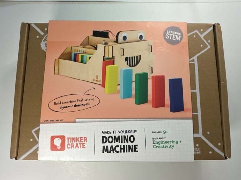 KiwiCo Tinker Crate Domino Machine STEM Building Kit